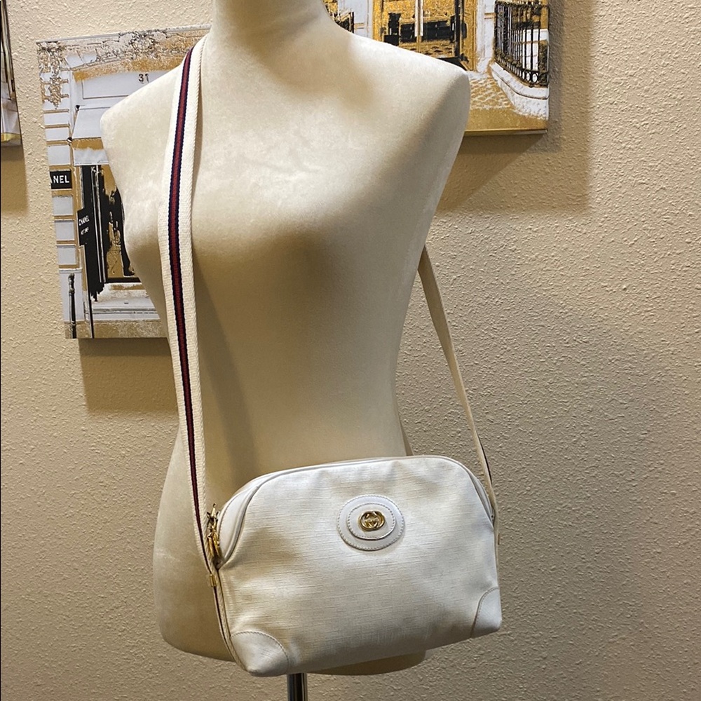 White Gucci Crossbody Bag